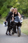 Couple en moto - Fanny et Nico